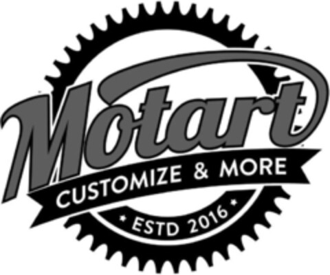 Motart CUSTOMIZE & MORE ESTD 2016 Logo (IGE, 02.05.2018)