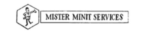 MISTER MINIT SERVICES Logo (IGE, 25.07.1986)