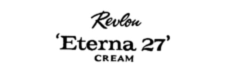 Revlon 'Eterna 27' CREAM Logo (IGE, 12/03/1980)