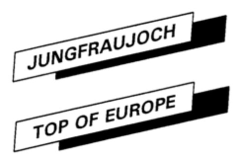 JUNGFRAUJOCH TOP OF EUROPE Logo (IGE, 27.01.1994)