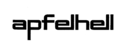 apfelhell Logo (IGE, 15.03.1977)