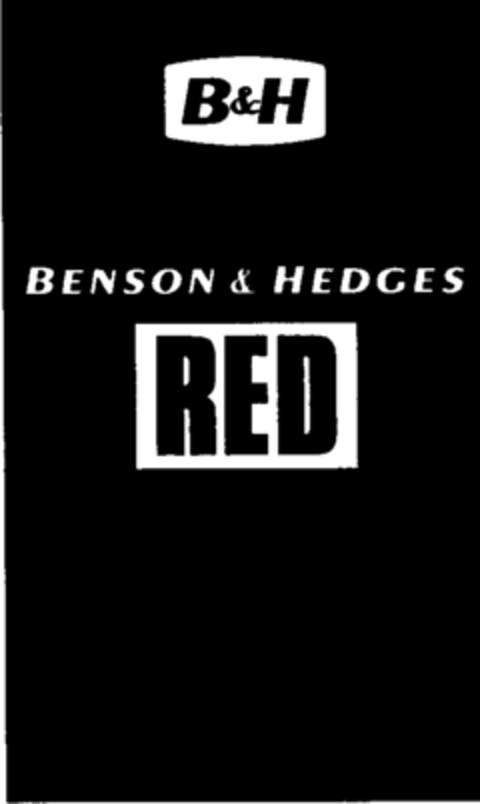 B&H BENSON & HEDGES RED Logo (IGE, 05/27/2004)