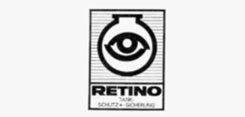 RETINO TANKSCHUTZ+ -SICHERUNG Logo (IGE, 18.03.1988)