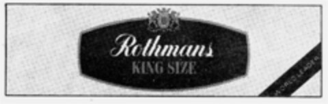 Rothmans KING SIZE WORLD LEADER Logo (IGE, 03.10.1988)