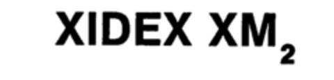 XIDEX XM2 Logo (IGE, 08/26/1986)