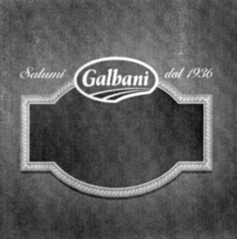 Salumi Galbani dal 1936 Logo (IGE, 21.11.2003)