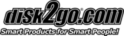 disk2go.com Smart Products for Smart People! Logo (IGE, 05.03.2014)