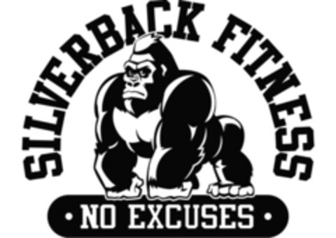SILVERBACK FITNESS NO EXCUSES Logo (IGE, 15.05.2017)