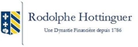 Rodolphe Hottinguer Une Dynastie Financière depuis 1786 Logo (IGE, 14.07.2011)