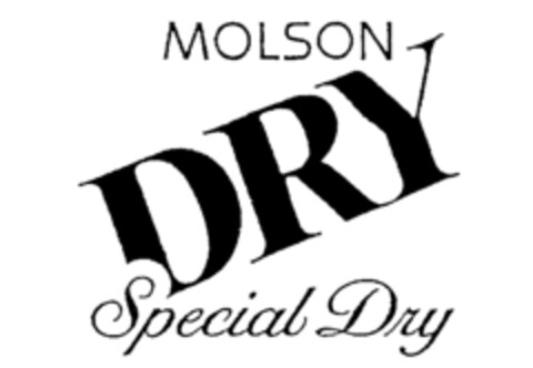 MOLSON DRY Special Dry Logo (IGE, 04.03.1993)