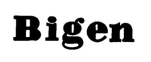 Bigen Logo (IGE, 18.05.1981)