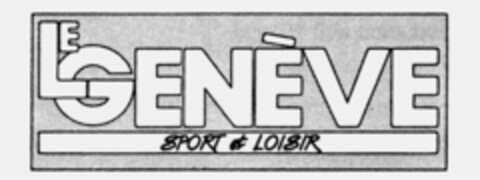 LE GENèVE Logo (IGE, 25.04.1989)