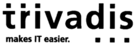 trivadis makes IT easier. ... Logo (IGE, 08/16/2002)