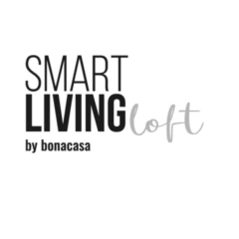 SMART LIVING by bonacasa loft Logo (IGE, 06/25/2019)