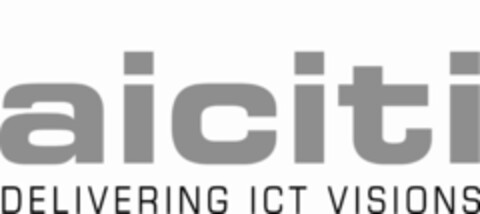 aiciti DELIVERING ICT VISIONS Logo (IGE, 12.04.2010)
