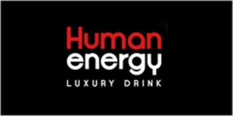 Human energy LUXURY DRINK Logo (IGE, 27.03.2013)