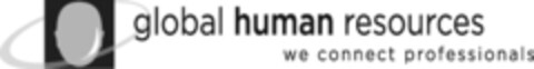 global human resources we connect professionals Logo (IGE, 09/29/2009)