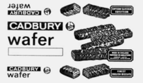 CADBURY wafer Logo (IGE, 02/02/1991)