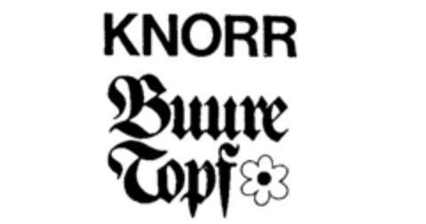 KNORR Buure Topf Logo (IGE, 03/20/1990)