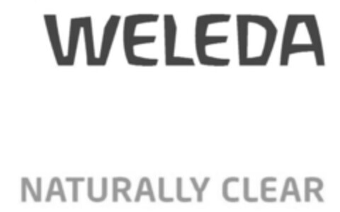 WELEDA NATURALLY CLEAR Logo (IGE, 07/29/2019)