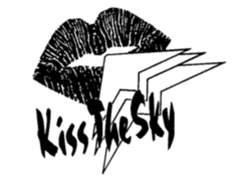 Kiss The Sky Logo (IGE, 08/14/1991)