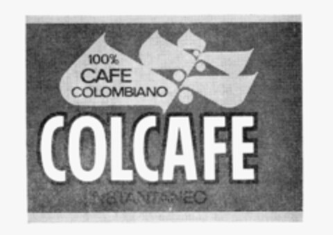 COLCAFE CAFE COLOMBIANO Logo (IGE, 28.10.1981)