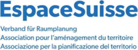 EspaceSuisse Verband für Raumplanung Association pour l'aménagement du territoire Associazione per la pianificazione del territorio Logo (IGE, 01/03/2018)