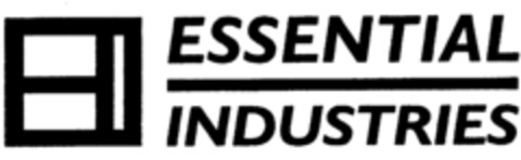 EI ESSENTIAL INDUSTRIES Logo (IGE, 22.05.1997)