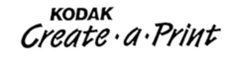 KODAK Create a Print Logo (IGE, 31.05.1990)
