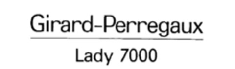 Girard-Perregaux Lady 7000 Logo (IGE, 08/30/1988)