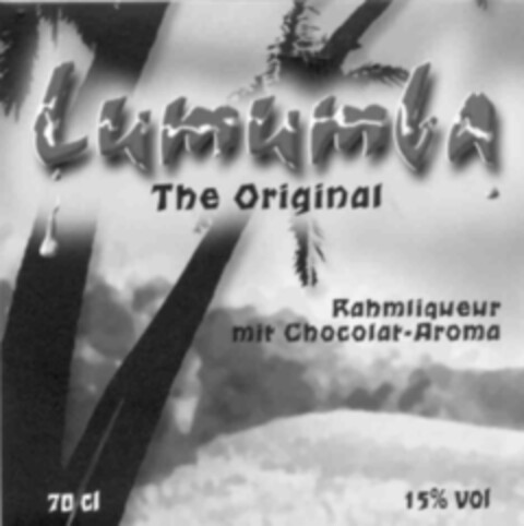 Lumumba The Original Rahmliqueur mit Chocolat-Aroma Logo (IGE, 08/13/1999)