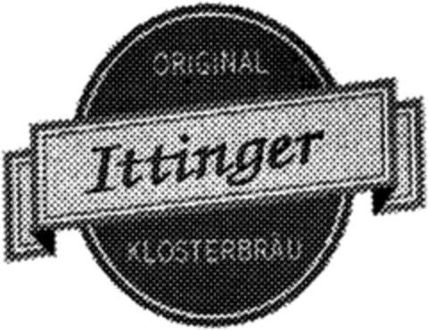 ORIGINAL Ittinger KLOSTERBRÄU Logo (IGE, 10/26/1998)