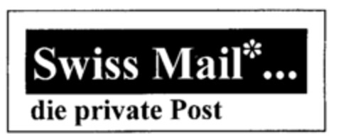 Swiss Mail... die private Post Logo (IGE, 13.12.1994)