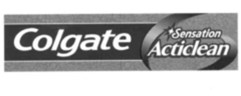 Colgate Sensation Acticlean Logo (IGE, 29.10.1999)