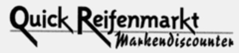 Quick Reifenmarkt Markendiscounter Logo (IGE, 04.09.1995)