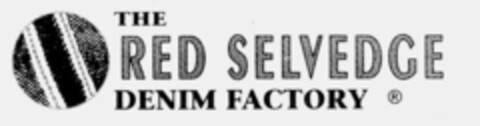 THE RED SELVEDGE DENIM FACTORY Logo (IGE, 02.02.1996)