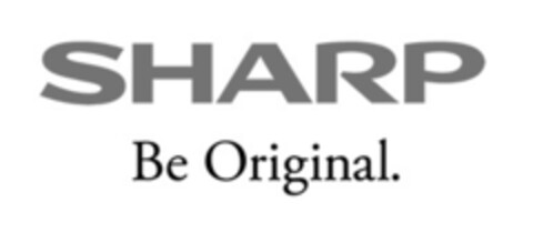 SHARP Be Original. Logo (IGE, 06.09.2022)