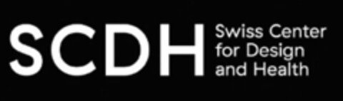 SCDH Swiss Center for Design and Health Logo (IGE, 12/20/2023)