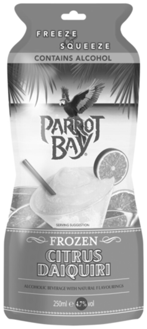 PARROT BAY FROZEN CITRUS DAIQUIRI Logo (IGE, 05/13/2013)