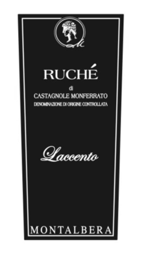 RUCHÉ di CASTAGNOLE MONFERATO LACCENTO MONTALBERA Logo (IGE, 07/06/2009)