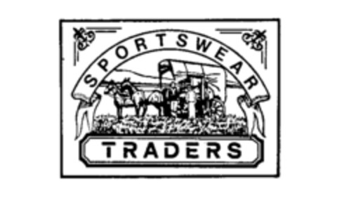 SPORTSWEAR TRADERS Logo (IGE, 10.11.1988)