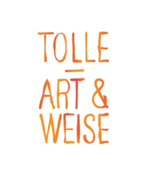 TOLLE - ART & WEISE Logo (IGE, 11.10.2017)