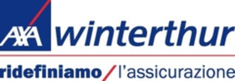 AXA winterthur ridefiniamo l'assicurazione Logo (IGE, 20.11.2008)