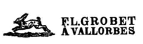 F.L.GROBET À VALLORBES Logo (IGE, 02/20/1981)