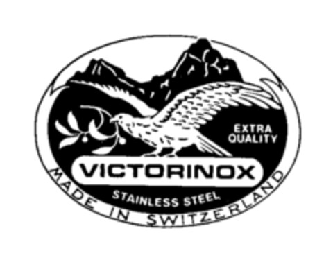 VICTORINOX STAINLESS STEEL Logo (IGE, 11.06.1982)