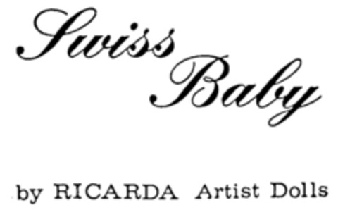 Swiss Baby by RICARDA Artist Dolls Logo (IGE, 11.06.1990)