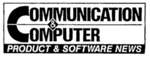 COMMUNICATION & COMPUTER PRODUCT & SOFTWARE NEWS Logo (IGE, 13.07.1990)