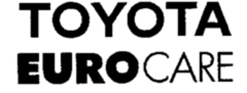 TOYOTA EUROCARE Logo (IGE, 06/09/1995)