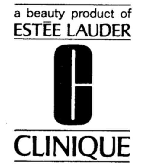 a beauty product of ESTéE LAUDER C CLINIQUE Logo (IGE, 30.11.1990)