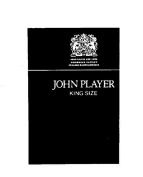 JOHN PLAYER KING SIZE Logo (IGE, 02/10/1978)